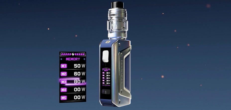 Save your favourite settings with Memory Mode