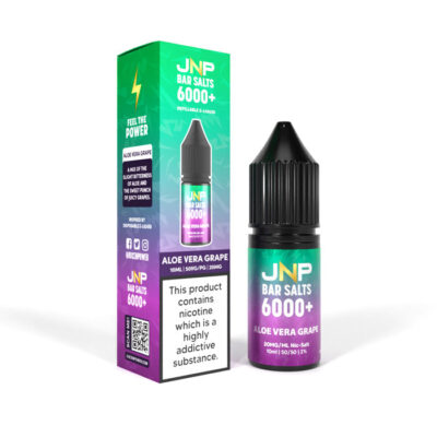 Aloe Vera Grape Nicotine Salt by JNP Bar Salts 6000+