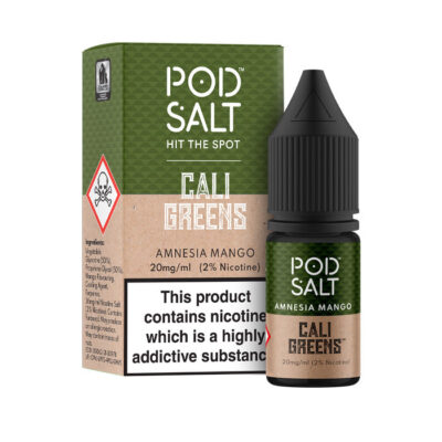 Amnesia Mango Nicotine Salt by Pod Salt & Cali Greens