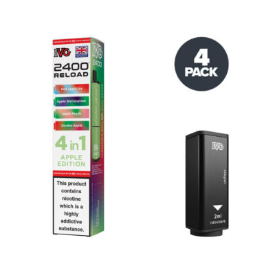 Apple Edition IVG 2400 Reload Prefilled Pod and Box
