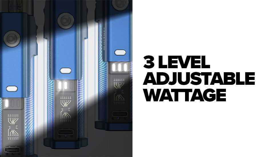 Aspire Flexus AIO Wattage Banner