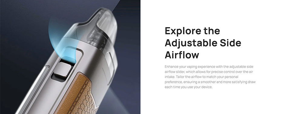 Banner showing the Aspire Veynom Air Kit's Airflow Switch