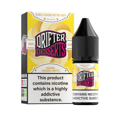 Banana Caramel Waffle Nic Salt E-Liquid by Drifter Dessert