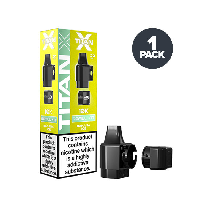 Banana Ice Titan X Prefilled Pods