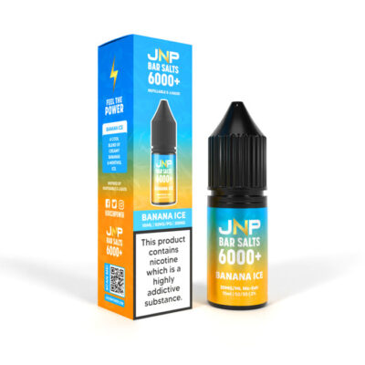 Banana Ice Nicotine Salt by JNP Bar Salts 6000+