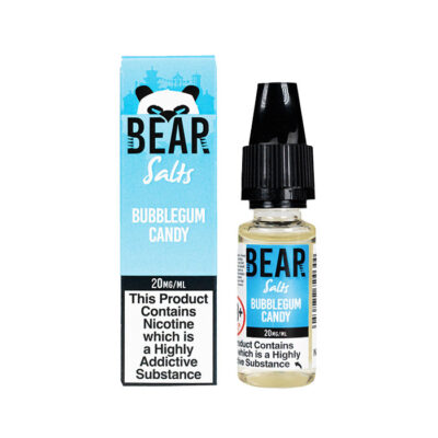 Bear Salts Bubblegum Candy 10ml Nic Salt with Box