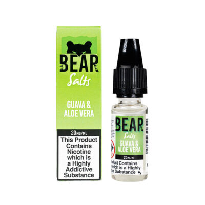 Bear Salts Guava Aloe Vera 10ml Nic Salt with Box