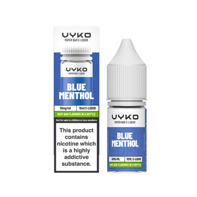 Blue Menthol 10ml Nic Salt by VYKO Bar