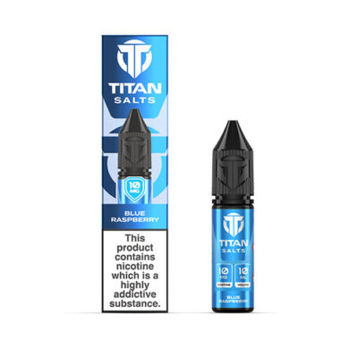 Blue Raspberry 10ml Nicotine Salt by Titan Salts