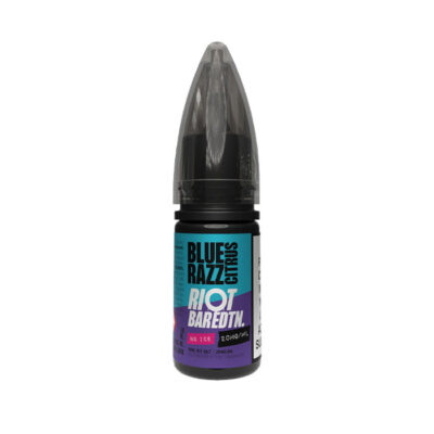 Blue Razz Citrus Nic Salt E-Liquid by Riot Bar Edtn No Ice