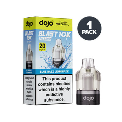 Blue Razz Lemonade Vaporesso Dojo 10k Prefilled Pods