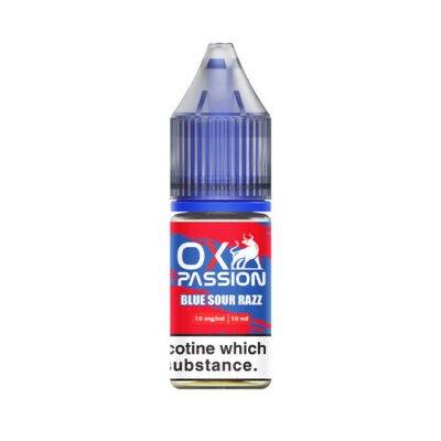 Blue Sour Razz 10ml Nic Salt E-Liquid by OXVA Ox Passion