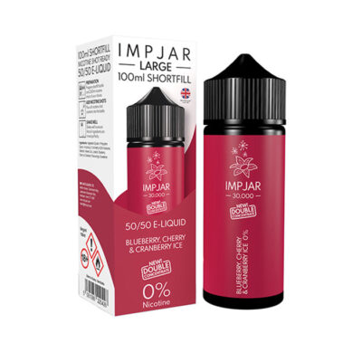 Blueberry Cherry & Cranberry 100ml Shortfill by Imp Jar Large