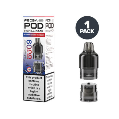 Blueberry Cherry Cranberry Feoba Pro 6000 Prefilled Pods