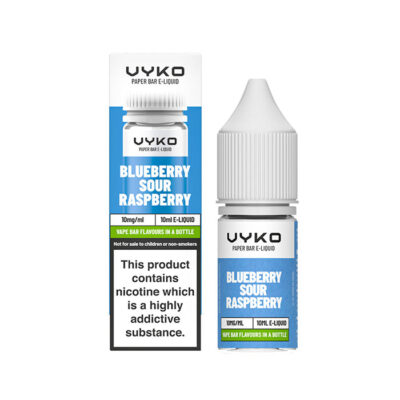 Blueberry Sour Raspberry 10ml Nic Salt by VYKO Bar