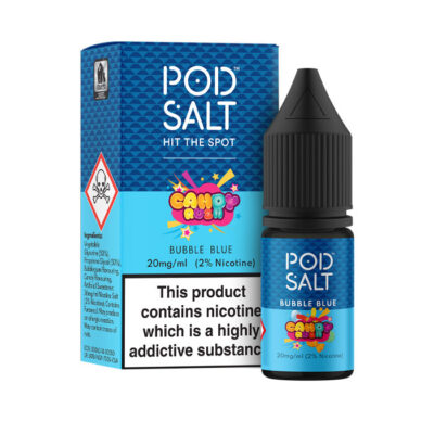 Bubble Blue Nicotine Salt Pod Salt & Candy Rush