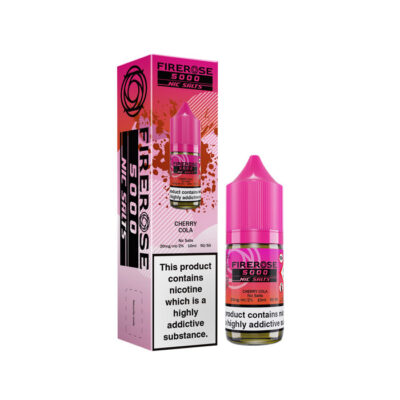 Cherry Cola 10ml Nic Salt E-Liquid by Firerose 5000