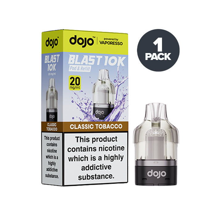 Blueberry Sour Raspberry Vaporesso Dojo 10k Prefilled Pods