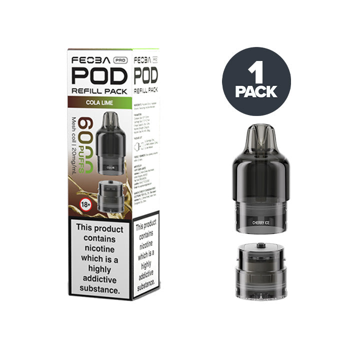 Cola Lime Feoba Pro 6000 Prefilled Pods