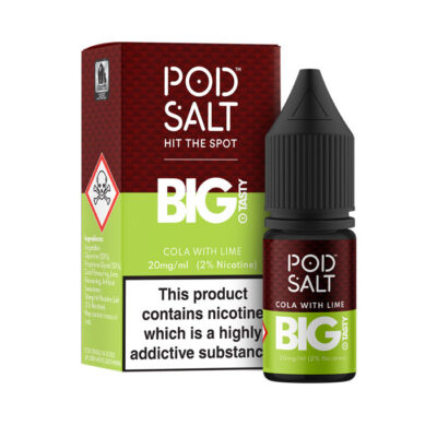 Cola with Lime Nicotine Salt by Pod Salt & The Big Tasty 