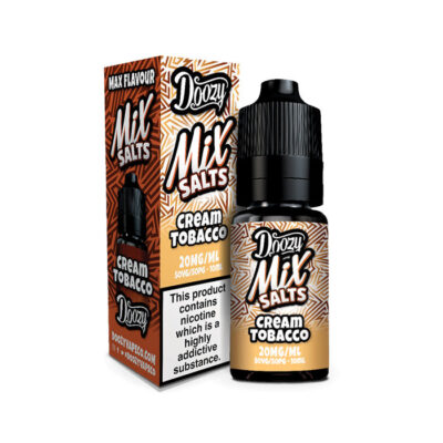 Doozy Mix 10ml Nic Salt Cream Tobacco