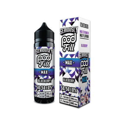 Doozy Podfill Max 50ml Shortfill E-Liquid Blueberry