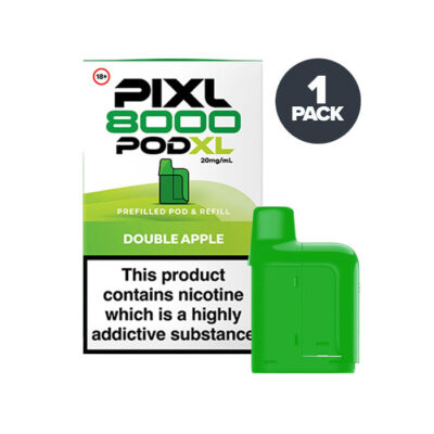 Double Apple PIXL 8000 Prefilled Pods