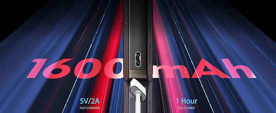 Banner showing the Eleaf iCita Pod Kit's Battery and Charging Port