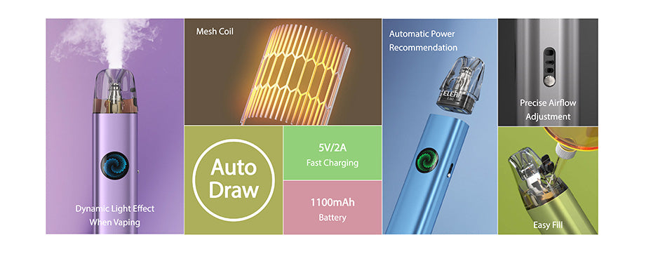 Banner showing the Eleaf iVeni SE Pod Kit's Key Features