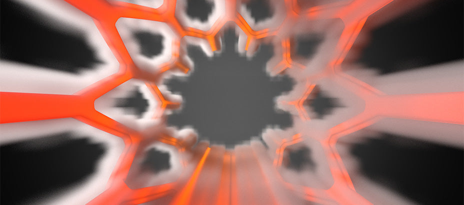 Banner showing Elux Cyberover P1 Refillable Pods' Mesh Coil Design