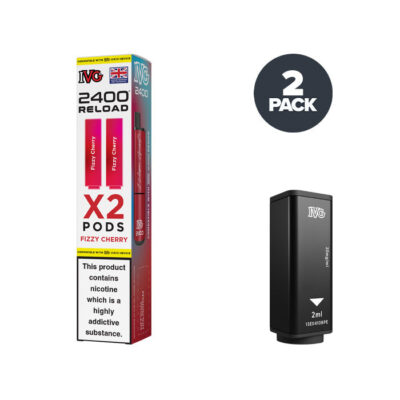 Fizzy Cherry IVG 2400 Reload Prefilled Pod and Box