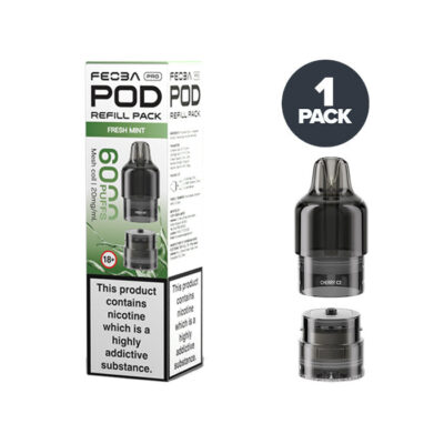 Fresh Mint Feoba Pro 6000 Prefilled Pods