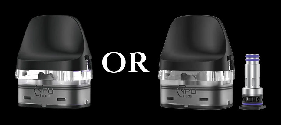 Banner showing the Geekvape Digi Max Vape Kit's Compatible Pods and Coils