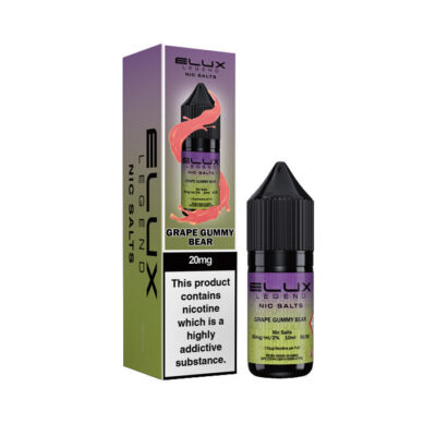 Grape Gummy Bear 10ml Nic Salt by Elux Legend
