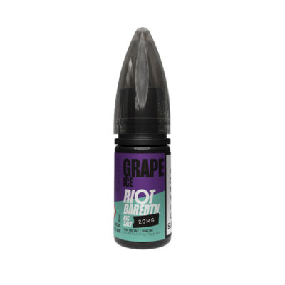 Grape Ice Nic Salt E-Liquid by Riot Bar Edtn
