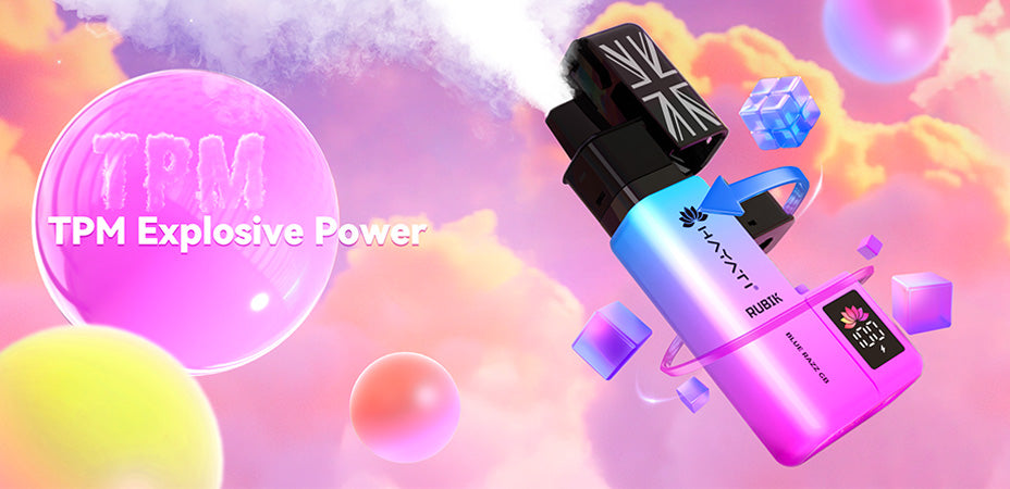 Banner showing the Hayati Rubik 7000 Pod Kit's Power