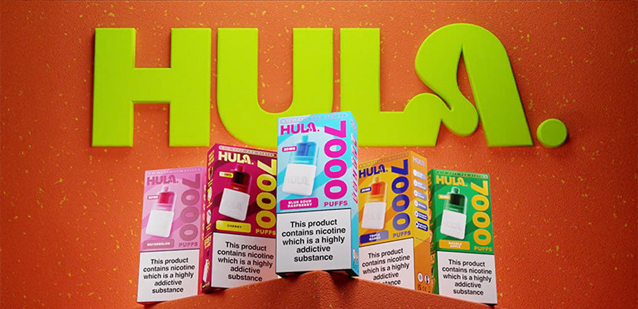 Banner showing the Hula 7000 Prefilled Pod Kit