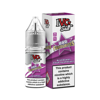 IVG Bar Favourites 10ml Nic Salt Blueberry Sour Raspberry