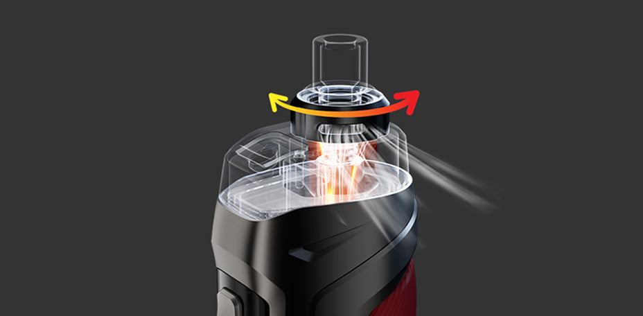 Banner showing the Innokin Coolfire PZPulse Vape Kit's Airflow Ring