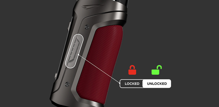 Banner showing the Innokin Coolfire PZPulse Vape Kit's Locking Switch