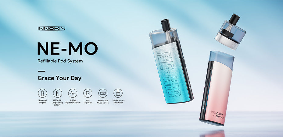 Banner showing the Innokin Ne-Mo Pod Vape Kit