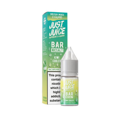 Kiwi Cooler 10ml Nic Salt E-Liquid by Just Juice Bar Salt