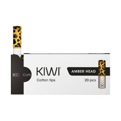 Kiwi Cotton Tips Amber Head