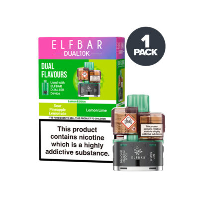 Lemon Edition Elf Bar Dual 10K Refill and Box