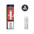 Lost Mary vaping device packaging with nicotine warning label on a white background