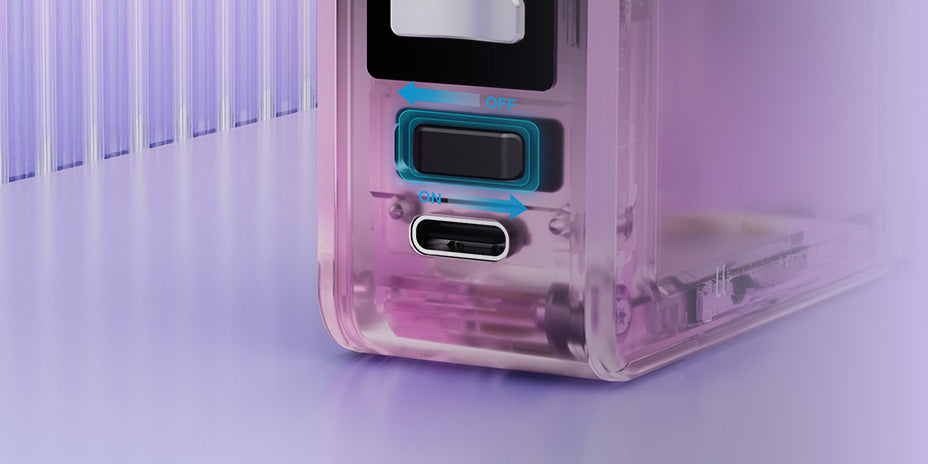 Banner showing the Lost Vape Centaurus N200 Kit's Power Toggle