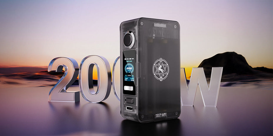 Banner showing the Lost Vape Centaurus N200 Kit's Maximum Wattage