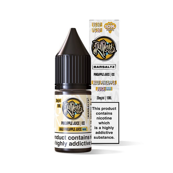 Maui Pineapple Juice on Ice Nicotine Salt by Ruthless