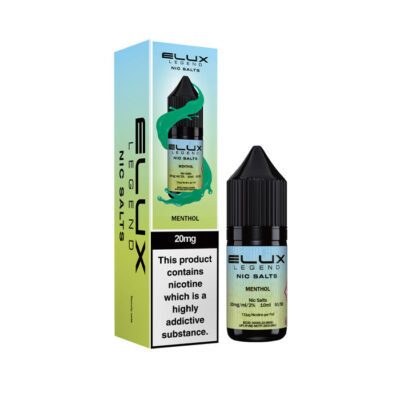 Menthol Elux 10ml Nic Salt and Box