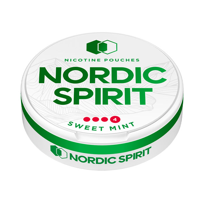 Nordic Spirit Sweet Mint Nicotine Pouches X-Strong